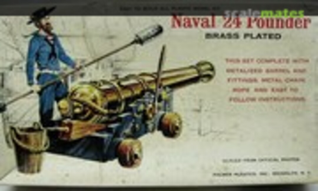 1:24 Naval 24 Pounder (Palmer Plastics 27-100)