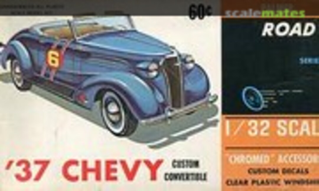 1:32 Chevy '37 Custom Convertible (Palmer Plastics 402)