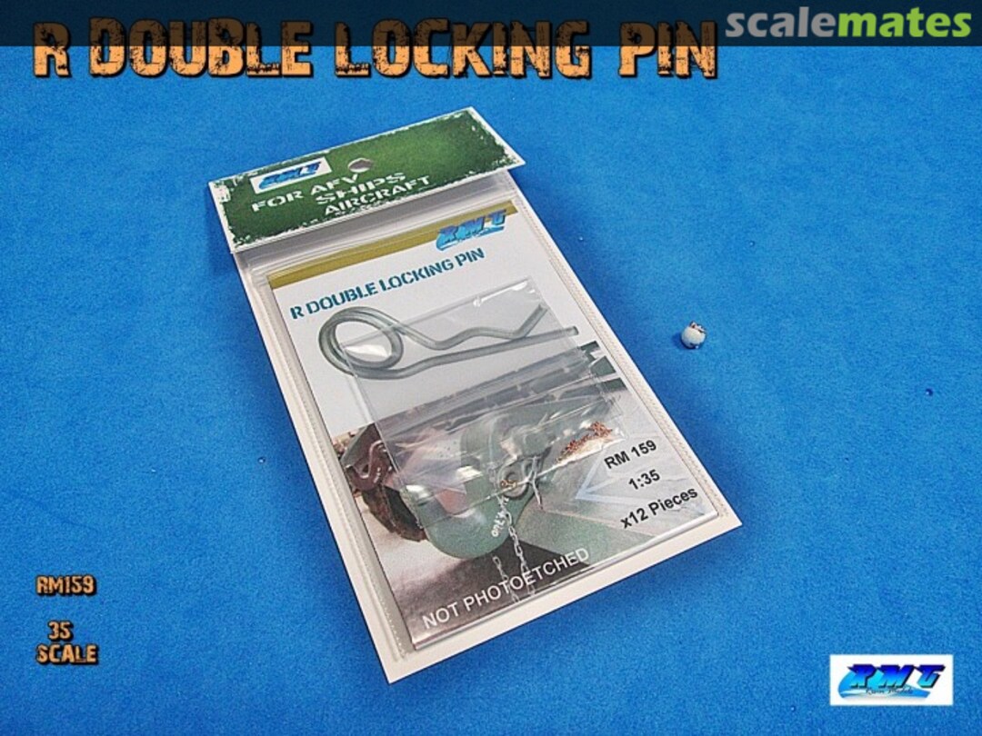 Boxart R DOUBLE LOCKING PIN RM159 RMG Resin Models Boxart R DOUBLE LOCKING PIN RM159 RMG Resin Models