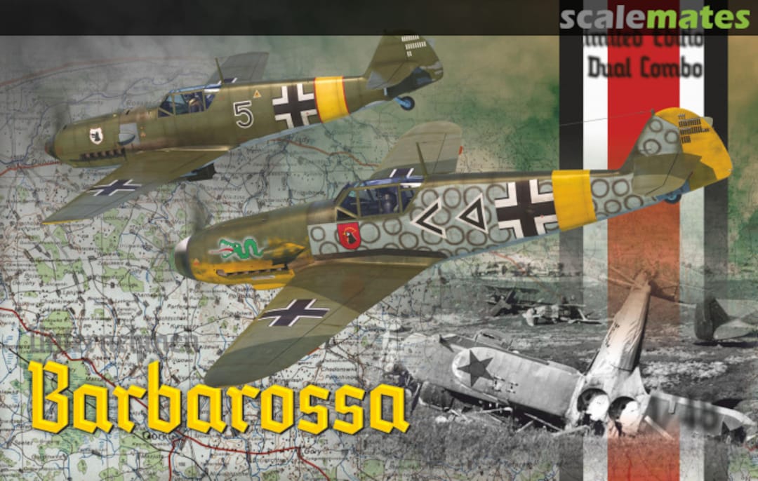 Boxart Barbarossa (Bf 109 E-4/B, E-7, F-2) 11127 Eduard Boxart Barbarossa (Bf 109 E-4/B, E-7, F-2) 11127 Eduard