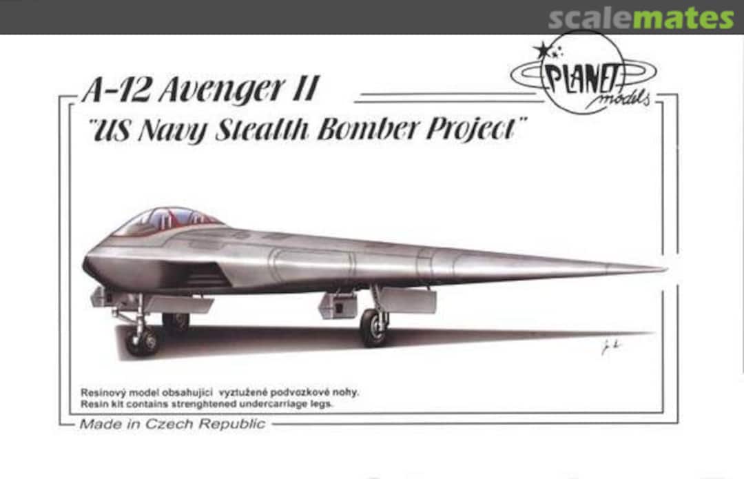 Boxart McDonnell Douglas A-12 Avenger II PLT116 Planet Models Boxart McDonnell Douglas A-12 Avenger II PLT116 Planet Models