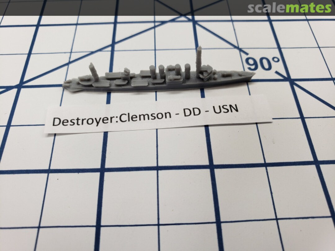 Boxart Destroyer - Clemson class 1200-DD186 XP Forge Boxart Destroyer - Clemson class 1200-DD186 XP Forge