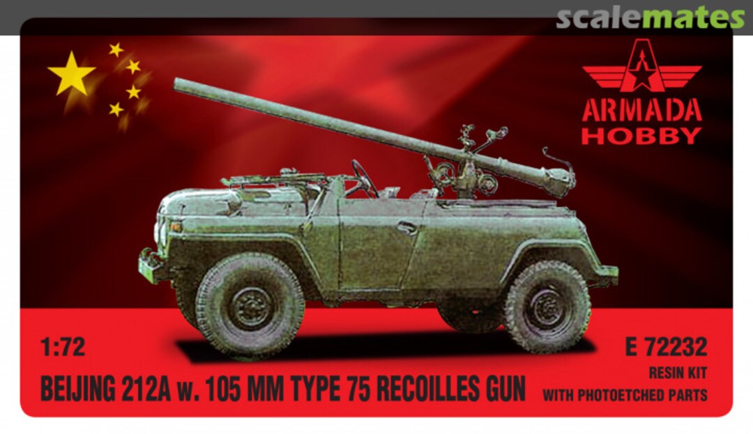 Boxart BEIJING 212A w. TYPE 75 GUN E72232 Armada Hobby Boxart BEIJING 212A w. TYPE 75 GUN E72232 Armada Hobby