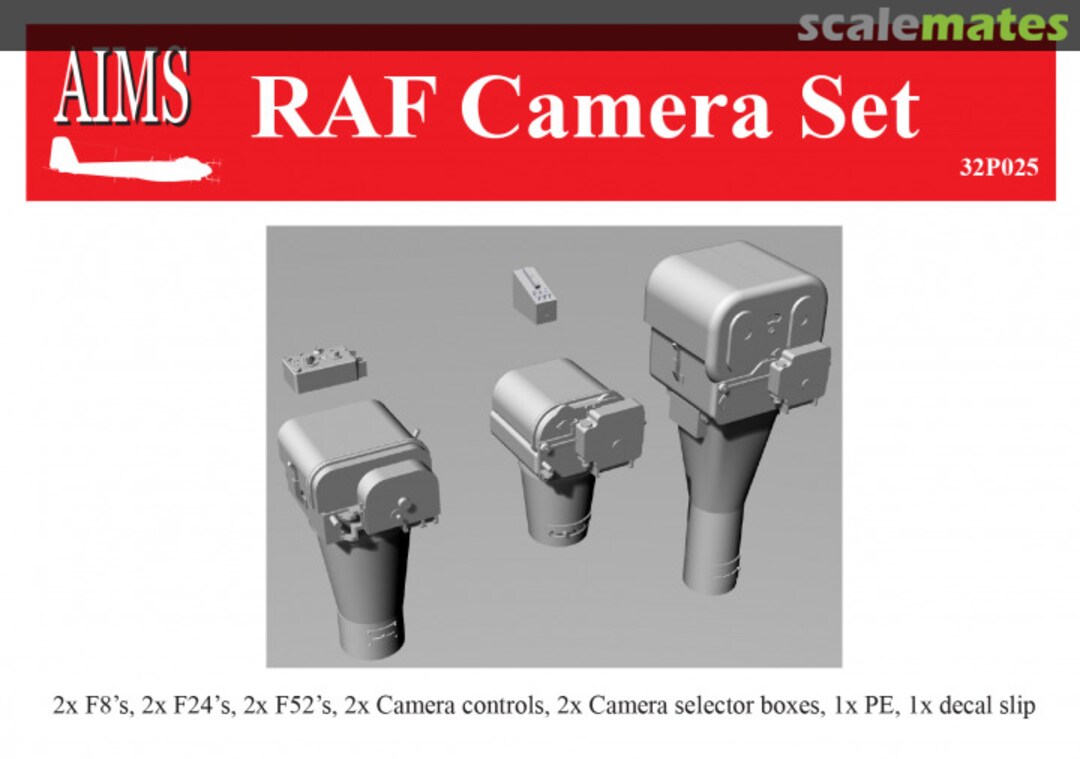 Boxart RAF Camera set 32P025 AIMS Boxart RAF Camera set 32P025 AIMS