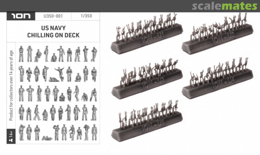 Boxart US Navy - Chilling on Deck U350-001 ION Model