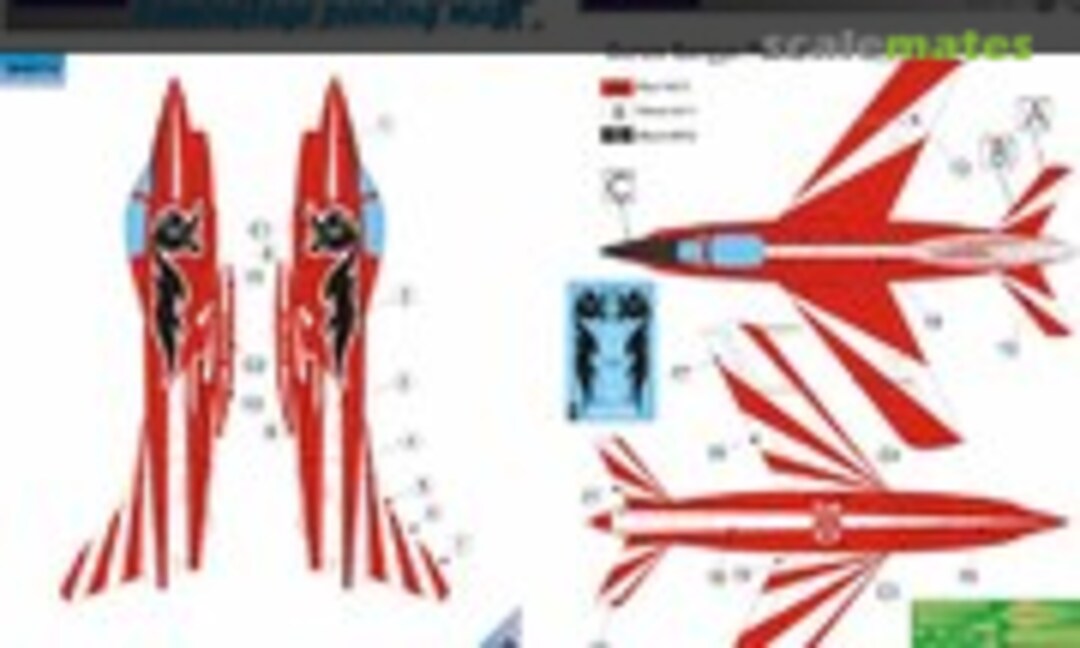 1:48 G.91PAN Gina Italian Anniversary Marking (LF Models M48114) M48114