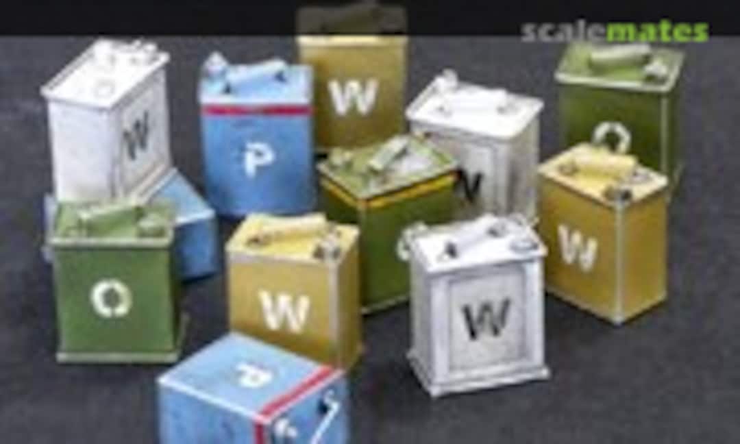 1:35 British canisters POW (PlusModel DP3004) DP3004
