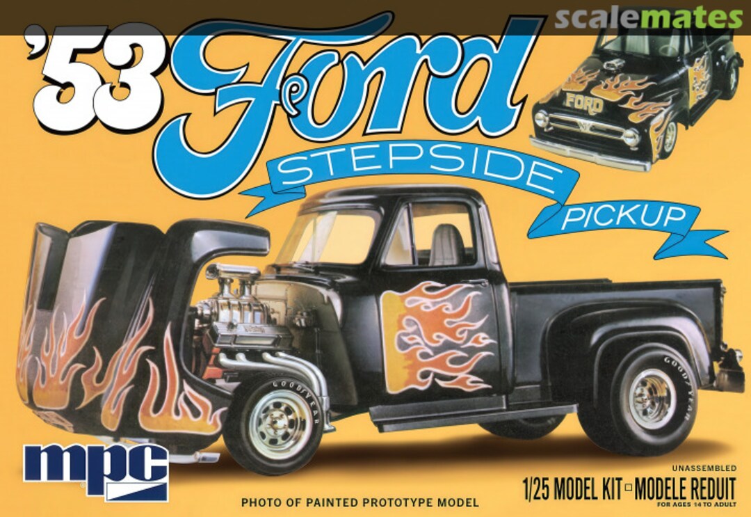 Boxart '53 Ford Stepside Pickup MPC-R2-1007 MPC Boxart '53 Ford Stepside Pickup MPC-R2-1007 MPC