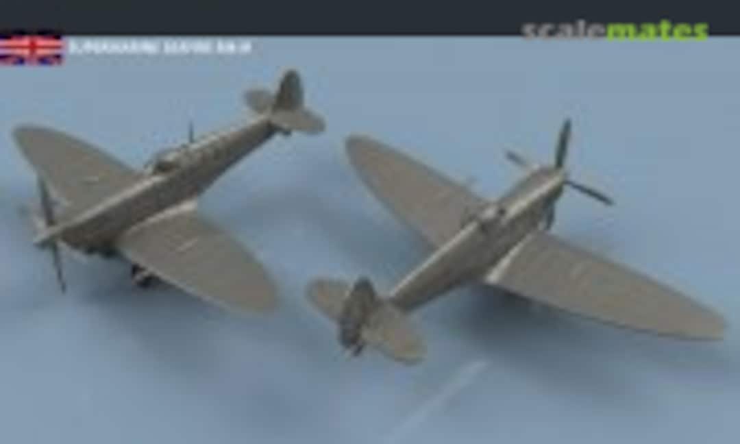 1:700 Supermarine Seafire Mk.III unfolded wings - 3D printing (5 pcs) (L'Arsenal 3D700373) 3D700373