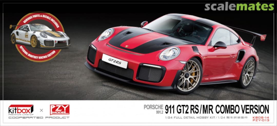 Boxart Porsche 911 GT2 RS / MR (991.2) Combo Version KB08-14 KitBox & PZY Model