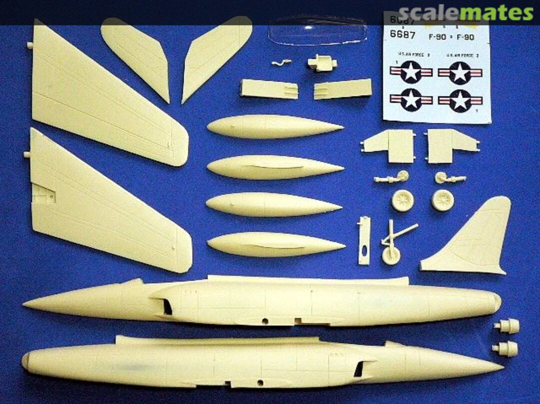 Contents Lockheed XF-90 AA-2034 Anigrand Craftswork Contents Lockheed XF-90 AA-2034 Anigrand Craftswork