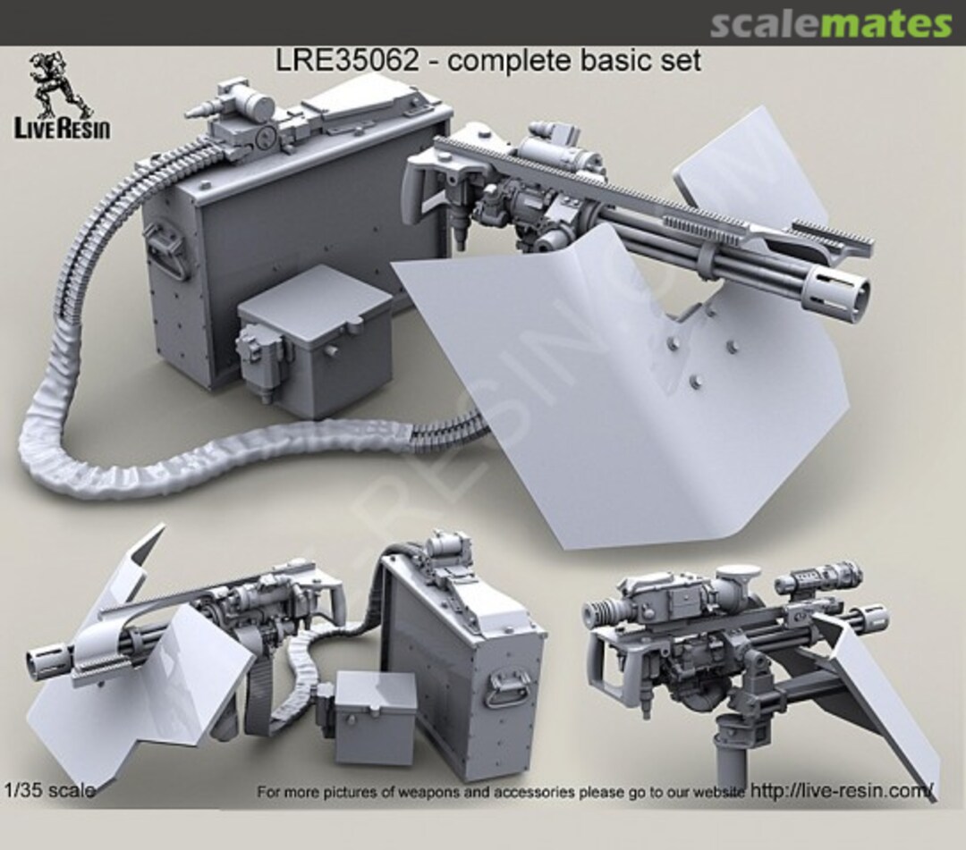 Boxart M134D Minigun with picatinny top rail on high adjustable pedestal and cute GPK armour shield with late barrel clamp LRE-35062 Live Resin Boxart M134D Minigun with picatinny top rail on high adjustable pedestal and cute GPK armour shield with late barrel clamp LRE-35062 Live Resin