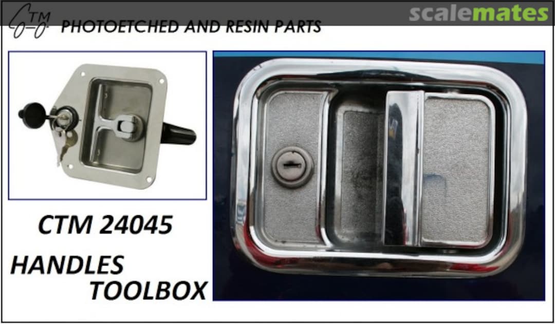 Boxart Handles Toolbox CTM 24045 Czech Truck Model Boxart Handles Toolbox CTM 24045 Czech Truck Model