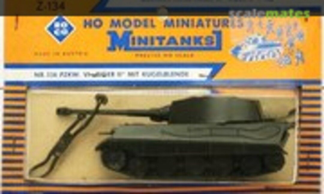 1:87 Tiger II (H) Königstiger (Roco Minitanks Z-134)