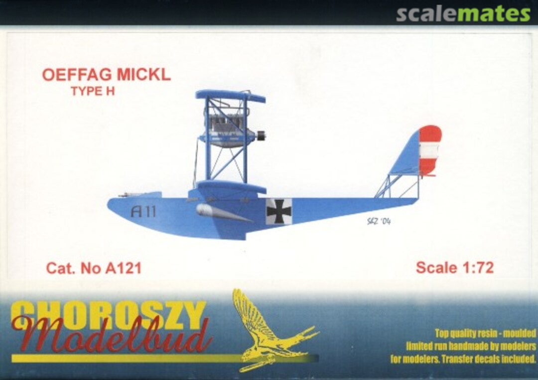 Boxart Oeffag-Mickl Type H A121 Choroszy Modelbud Boxart Oeffag-Mickl Type H A121 Choroszy Modelbud