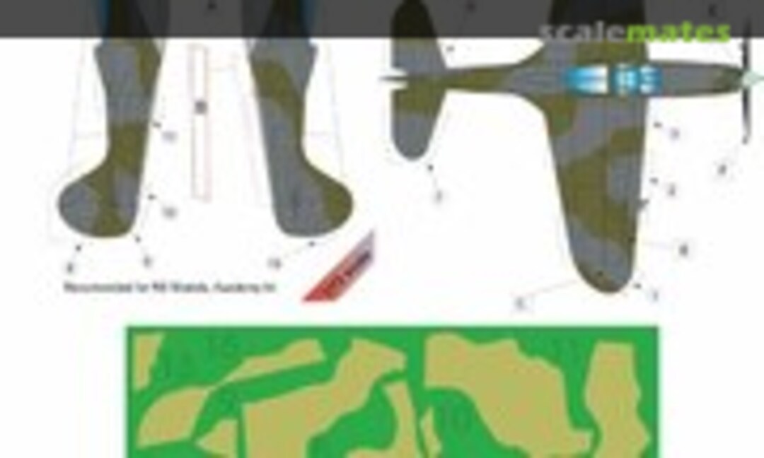 1:72 Bell Airacobra Mk.I RAF (Camouflage Painting Masks) (LF Models M7225) M7225