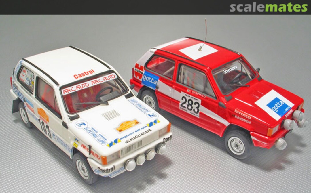 Boxart Fiat Panda 45 Gr. 2 "Castrol" ARETK03 Arena Modelli Boxart Fiat Panda 45 Gr. 2 "Castrol" ARETK03 Arena Modelli