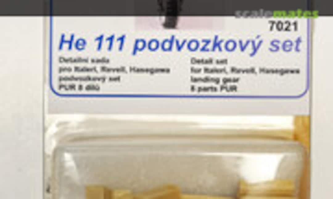 1:72 He 111 Landing gear / podvozkový set (DETAIL model 7021) 7021