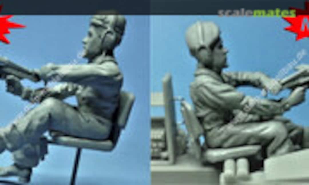 1:35 Bergewart / MG-Schütze, unter Luke (DOLP-Modellbau BW191) BW191