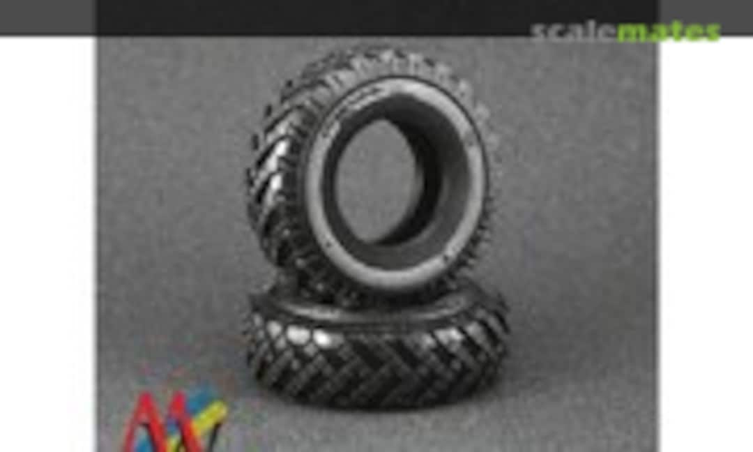1:43 OI-25 Tyres for Ural-375 (Maestro Wheels MW43_T_OI25) MW43_T_OI25