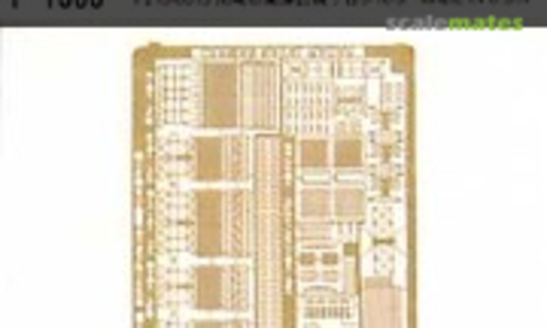1:700 Photo-Etched Parts for WWII German Navy Radar Set (Pit-Road PE-94) PE-94