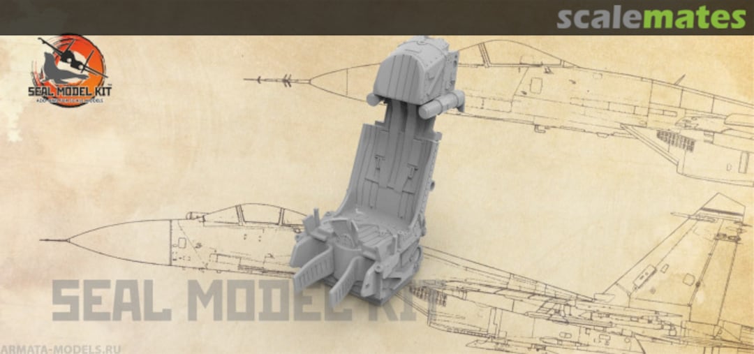 Boxart Su-25 ejection seat K36L smk48033 Seal Model Kit Boxart Su-25 ejection seat K36L smk48033 Seal Model Kit