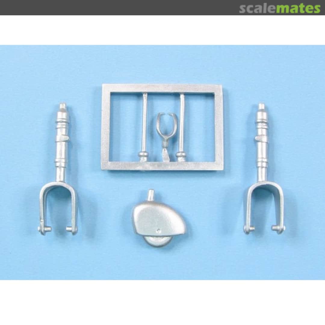 Boxart Fiat G.50-II/bis/B Freccia Landing Gear (SH) (for Special Hobby) 32172 Scale Aircraft Conversions