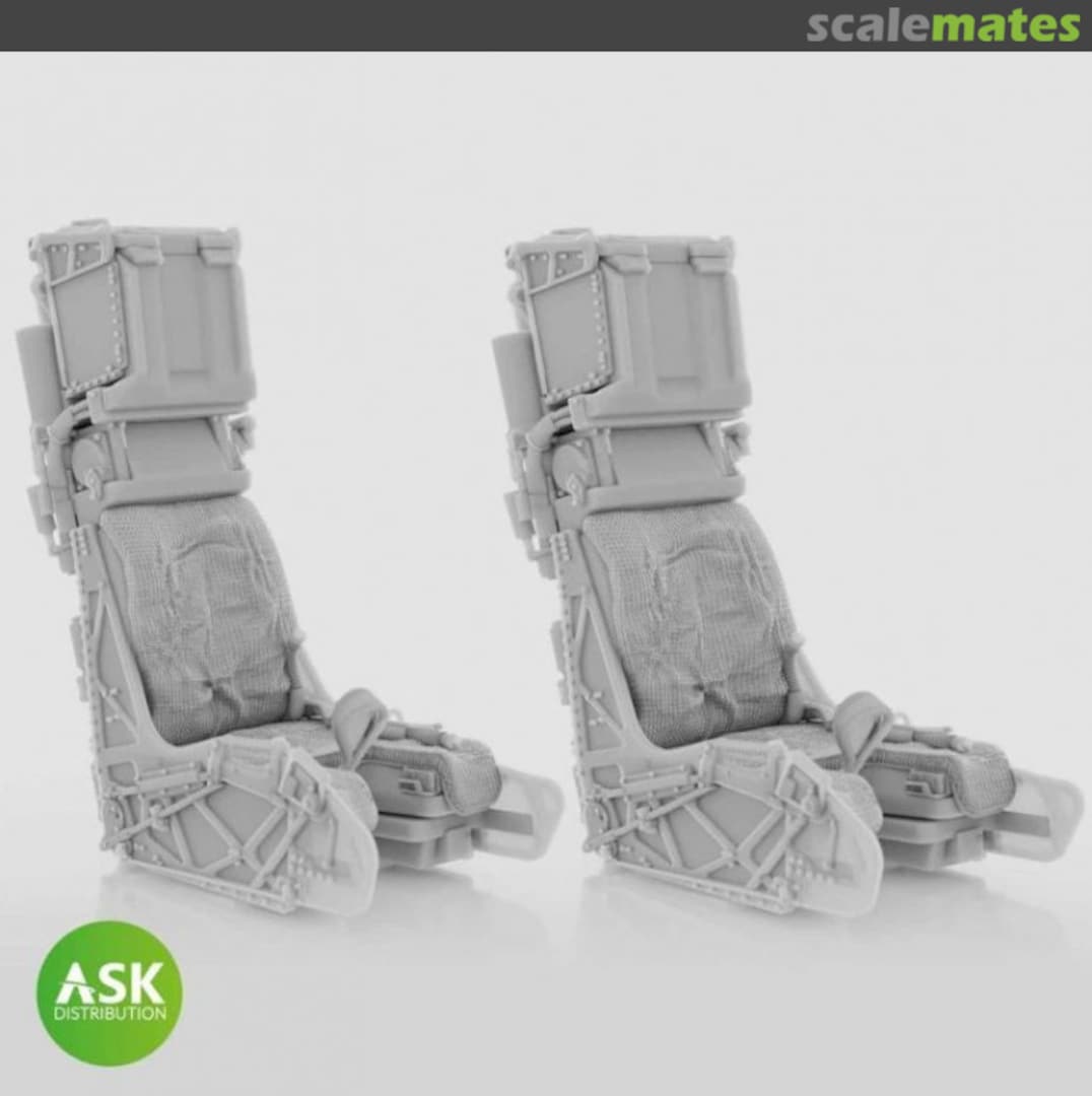 Boxart SJU-17 Ejection Seats for F/A-18F and EA-18G Growler - 2 pcs without seat belts 200-A48063 ASK