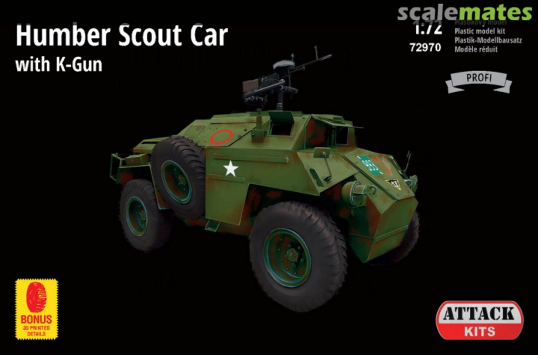 Boxart Humber Scout Car 72970 Attack Hobby Kits Boxart Humber Scout Car 72970 Attack Hobby Kits