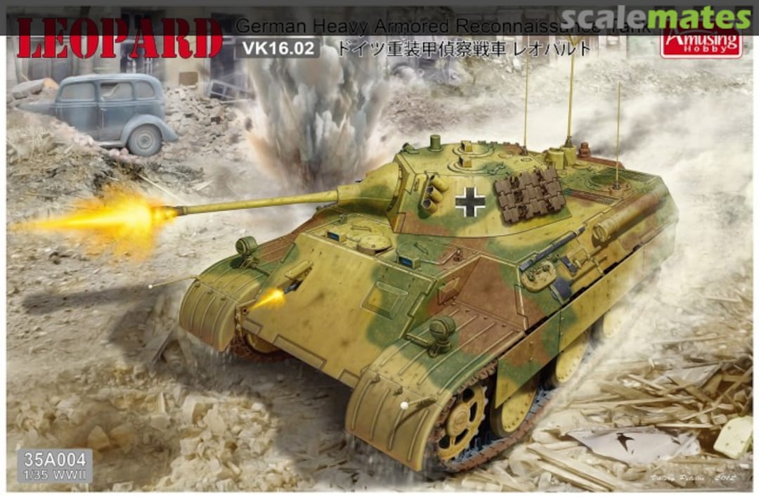 Boxart Leopard 35A004 Amusing Hobby Boxart Leopard 35A004 Amusing Hobby