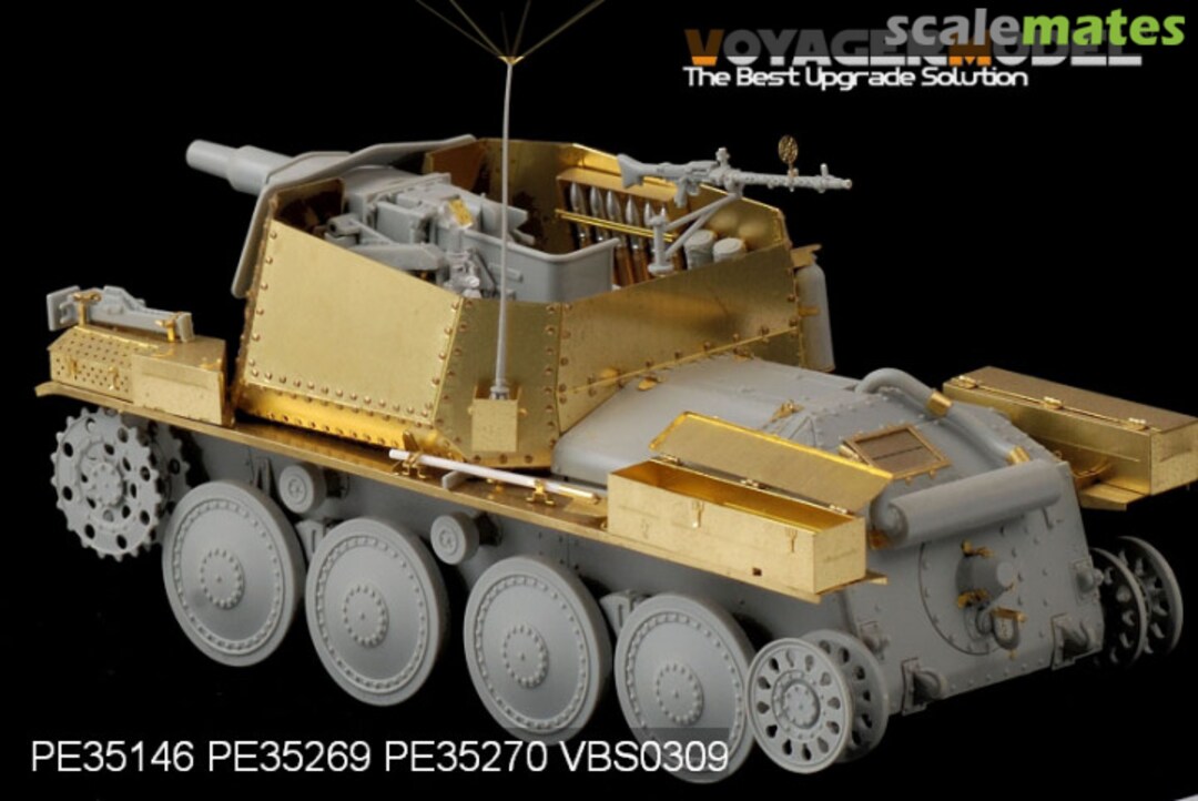 Boxart Pz.Kpfw. 38(t) Fenders PE35146 Voyager Model Boxart Pz.Kpfw. 38(t) Fenders PE35146 Voyager Model