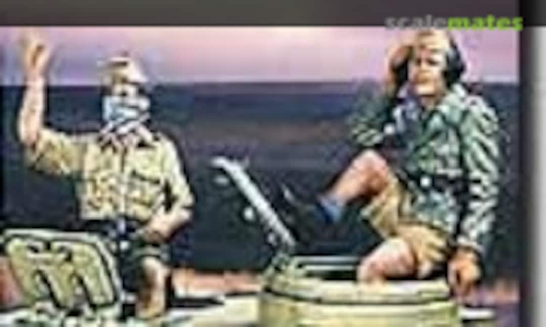 1:35 Tropical Panzer Crew #2 (2) (Warriors 35161) 35161