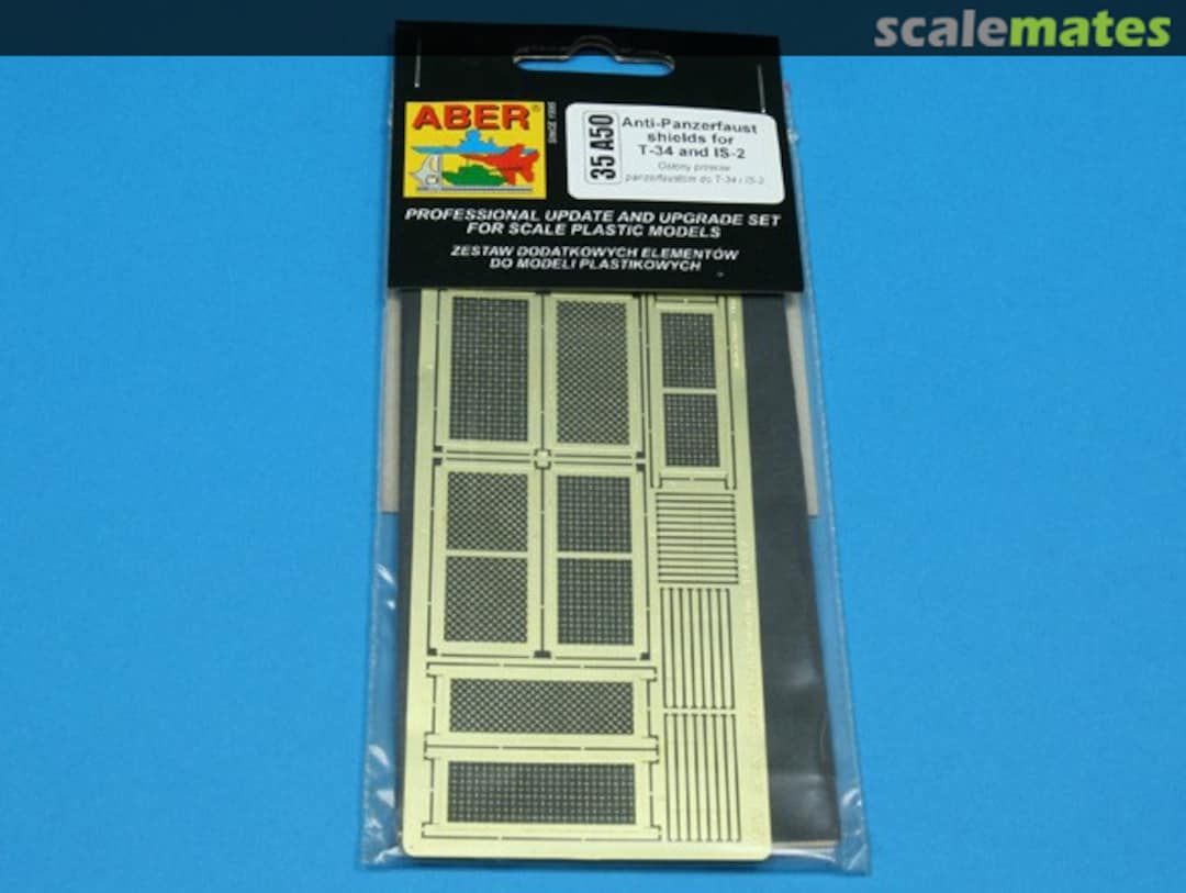 Boxart Anti-Panzerfaust shields used on T-34 and also on IS-2 during Berlin offensive 35A50 Aber Boxart Anti-Panzerfaust shields used on T-34 and also on IS-2 during Berlin offensive 35A50 Aber