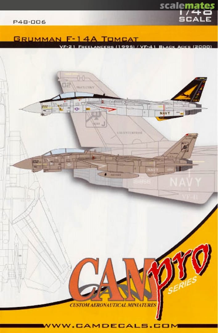 Boxart F-14A Tomcat P48-006 CAM Boxart F-14A Tomcat P48-006 CAM