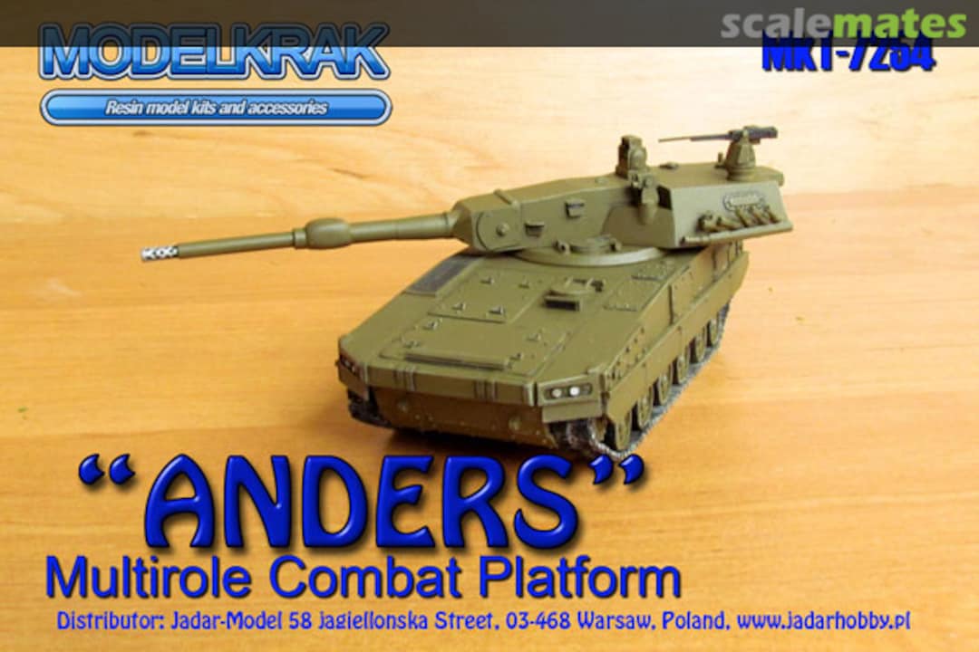 Boxart WPB Anders MkT-7254 Modelkrak Boxart WPB Anders MkT-7254 Modelkrak