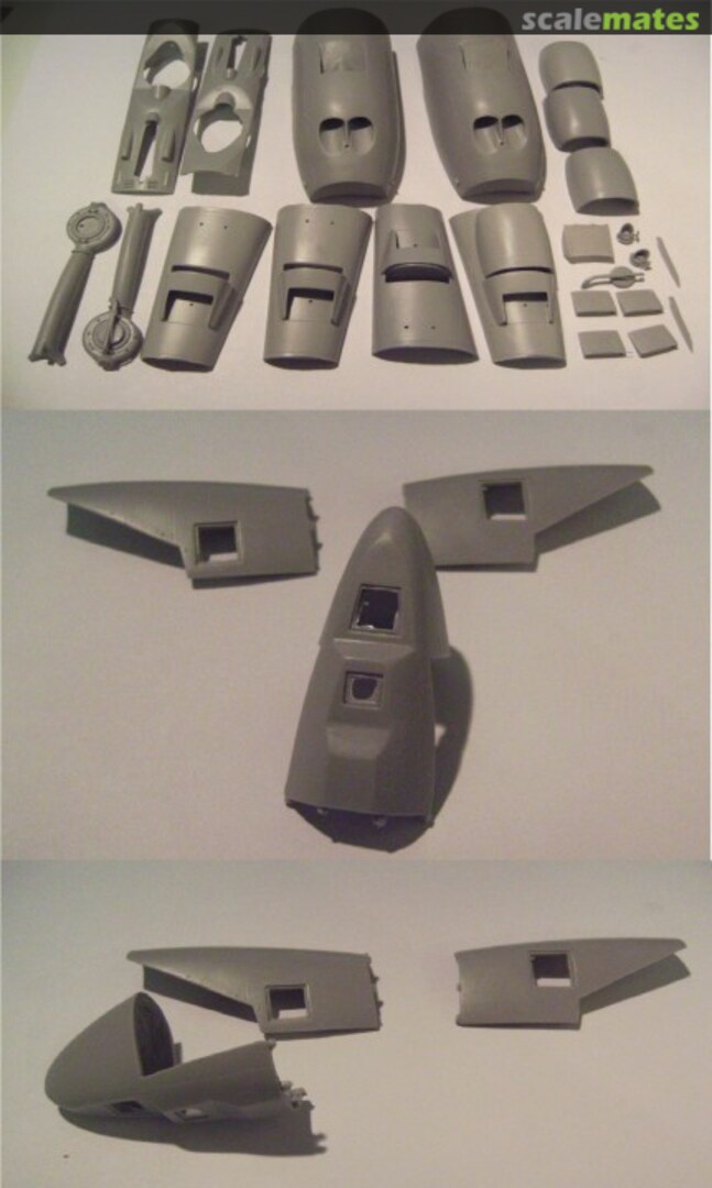 Boxart P-38 Lightning recon Conversion + P-38 Lightning Backdate Conversion Set GMAJR3211 GMAJR3212 Grey Matter Aviation