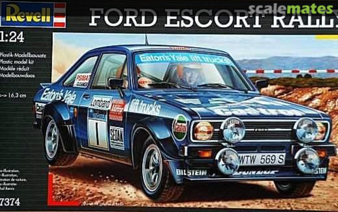Boxart Ford Escort Rally 07374 Revell Boxart Ford Escort Rally 07374 Revell