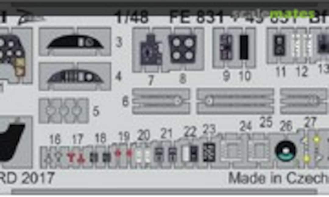 1:48 Bf 109G-6 (Eduard FE831) FE831