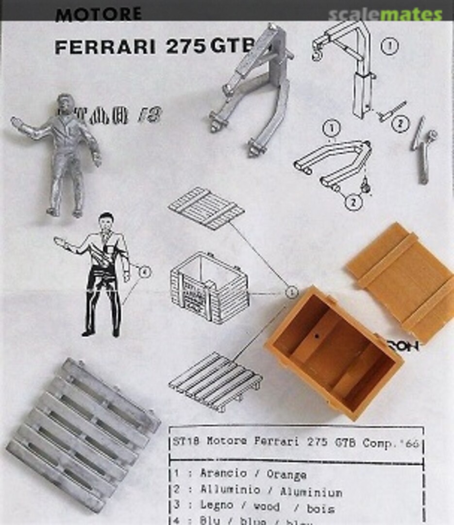 Boxart Motore Ferrari 275 GTB ST18 Tron Star Boxart Motore Ferrari 275 GTB ST18 Tron Star