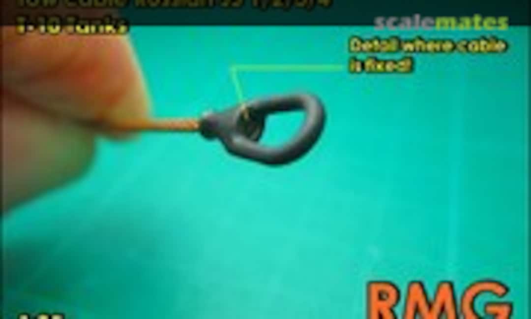 1:35 Tow Cables For Soviet JS 1-2-3-4; T-10 Tanks (RMG Resin Models RM037) RM037