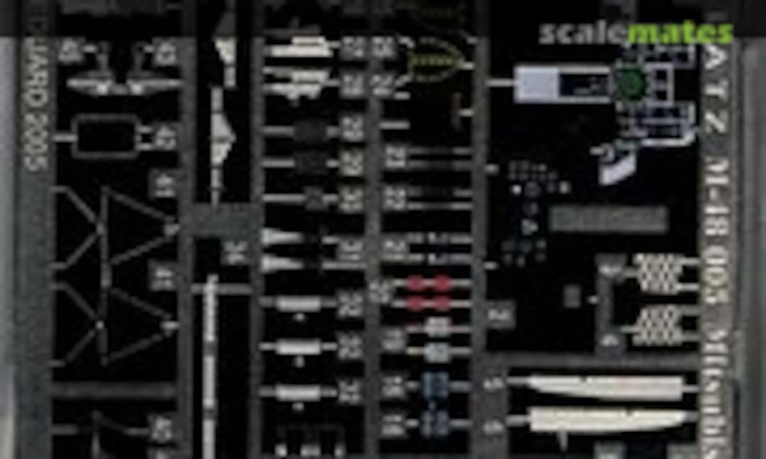 1:48 JASDF F-1 Photoetched Parts (Platz M48-5) M48-5