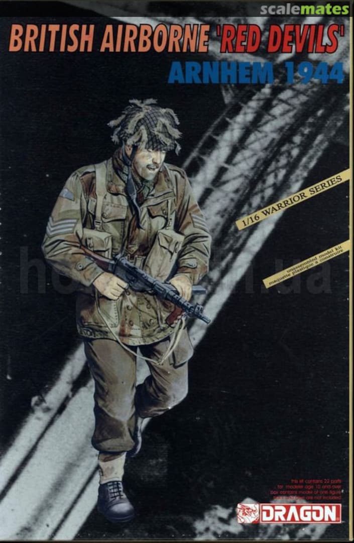 Boxart British Airborne 'Red Devils' Arnhem 1944 1606 Dragon Boxart British Airborne 'Red Devils' Arnhem 1944 1606 Dragon