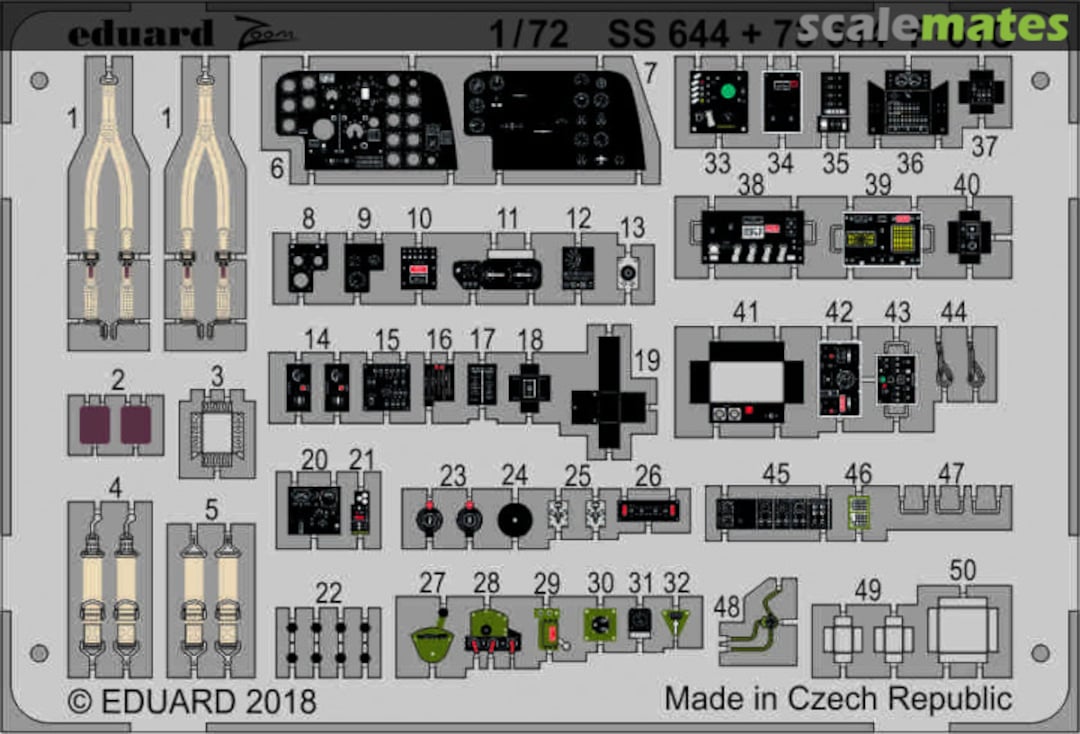 Boxart P-61C Black Widow - Interior SS644 Eduard Boxart P-61C Black Widow - Interior SS644 Eduard