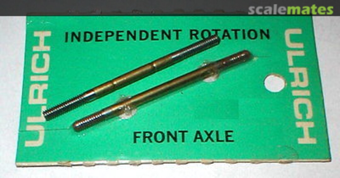 Boxart 2" Front Axles 539 Ulrich Model Kits Boxart 2" Front Axles 539 Ulrich Model Kits