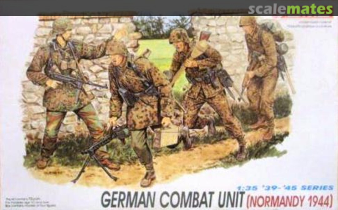 Boxart German Combat Unit 6003 DML Boxart German Combat Unit 6003 DML