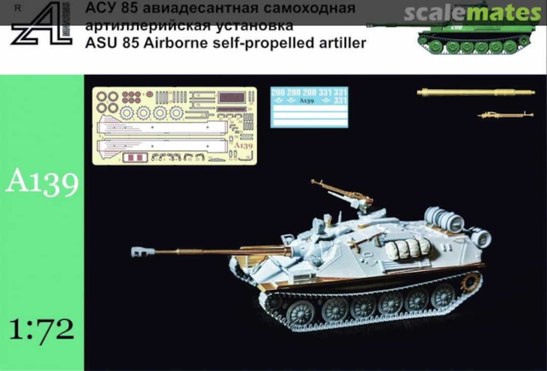 Boxart ASU-85 A139 Alex Miniatures Boxart ASU-85 A139 Alex Miniatures