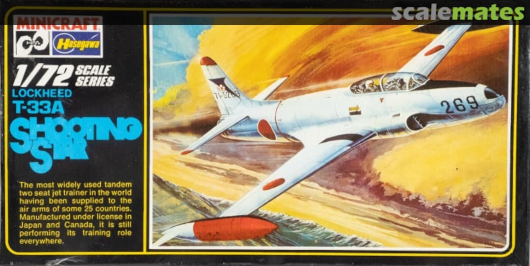Boxart Lockheed T-33A Shooting Star 038 Minicraft Hasegawa Boxart Lockheed T-33A Shooting Star 038 Minicraft Hasegawa