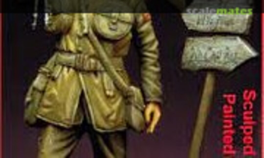 54mm Soldato, 2 Battaglione Fanteria Canadese con mitragliatrice Lewis, Francia 1918 (MMA Miniatures 54-059) 54-059