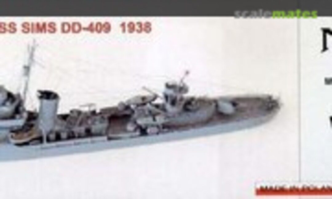 1:700 USS Sims DD-409 (Niko Model 7036) 7036