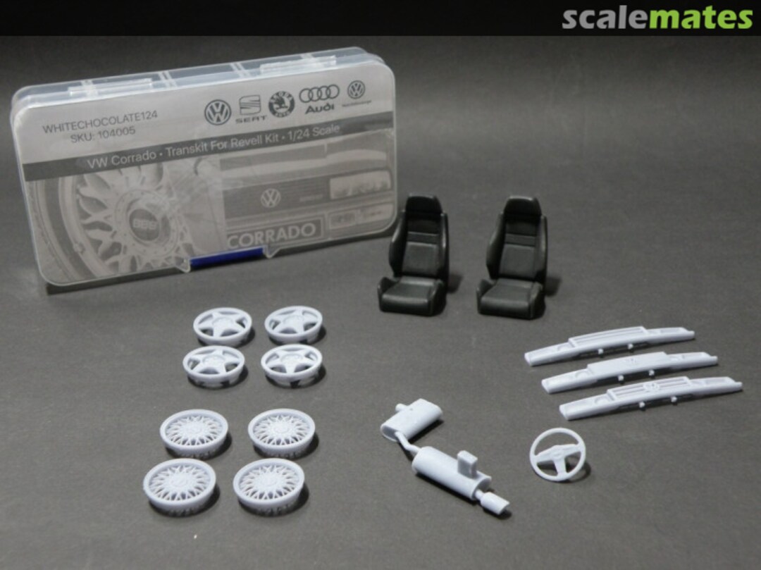 Boxart VW Corrado Transkit 104005 White Chocolate 124 Boxart VW Corrado Transkit 104005 White Chocolate 124
